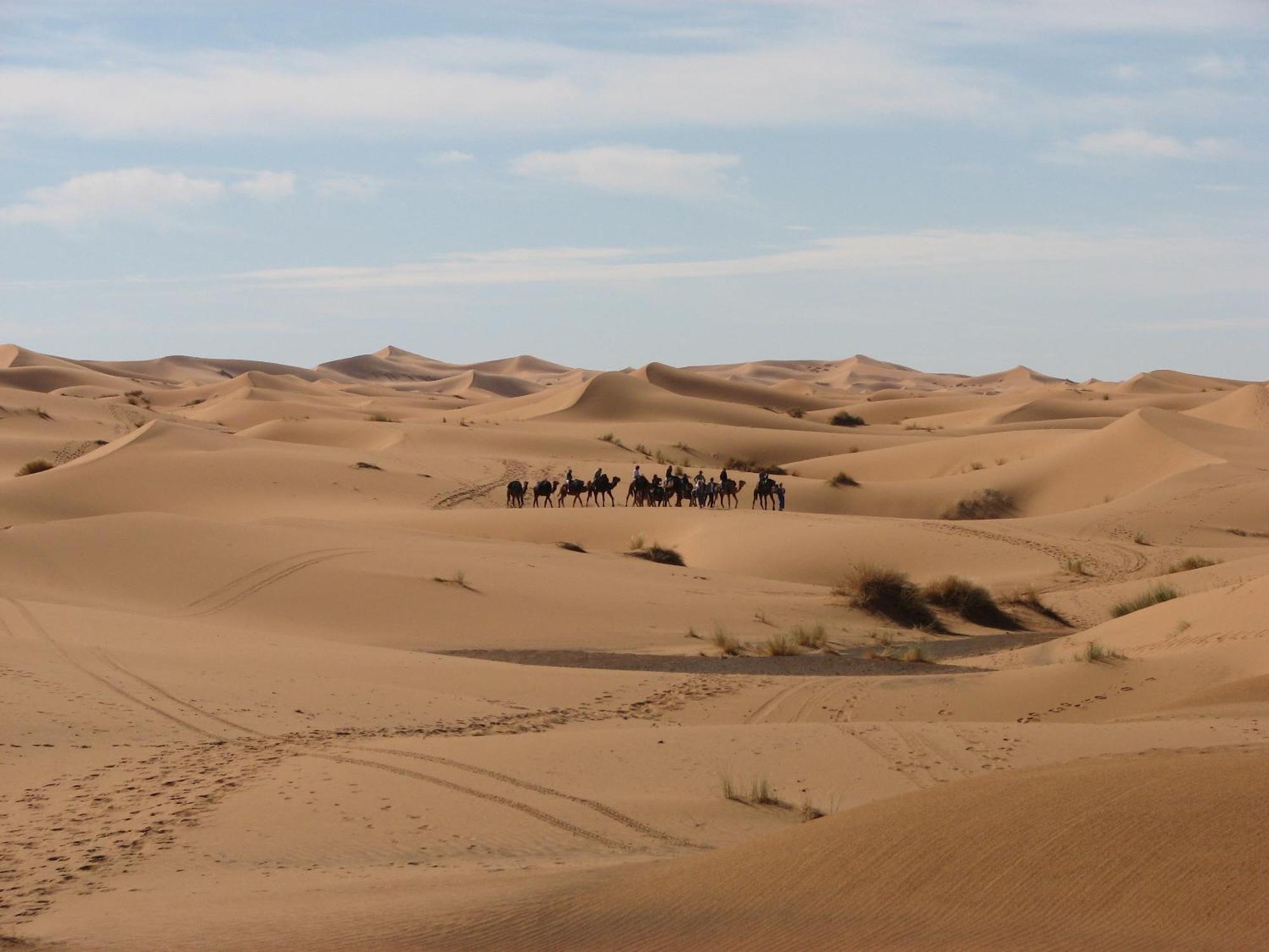 Kasbah Erg Chebbi Hotel เมอร์ซูกา ภายนอก รูปภาพ